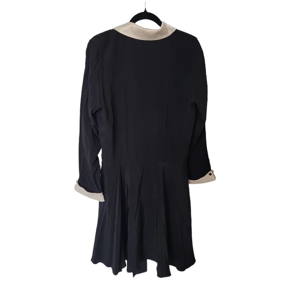 L'ÉCOLE DES FEMMES The Secrétaire Dress Black Size 12 - Picture 5 of 7